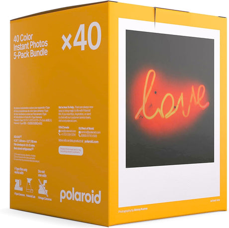 Polaroid Color instant film for Polaroid i-Type cameras, 40 pack