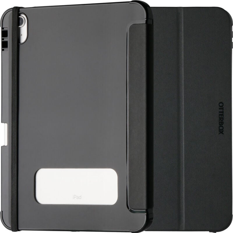 OtterBox React Folio Case for iPad 10th Gen - Black - No Retail Packaging