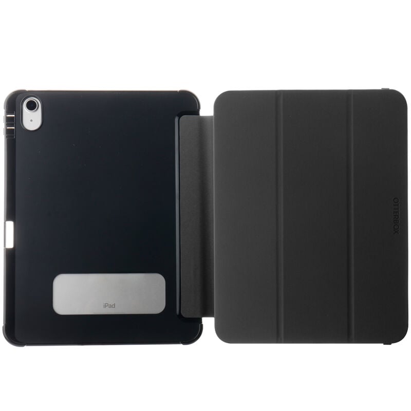 OtterBox React Folio Case for iPad 10th Gen - Black - No Retail Packaging