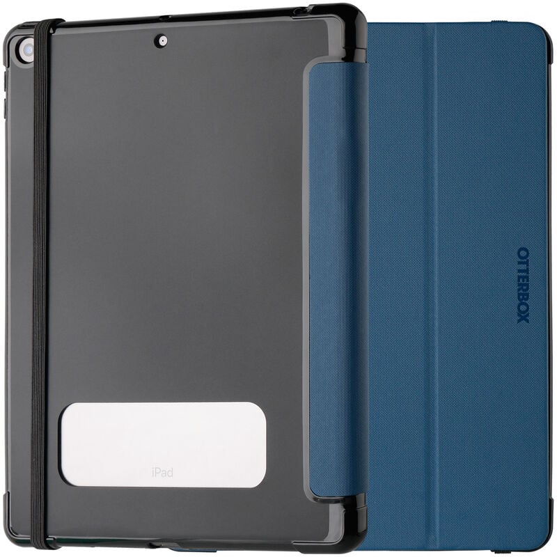 OtterBox React Folio Case for iPad 10.2" 8th-9th Gen - Blue - No Retail Packaging