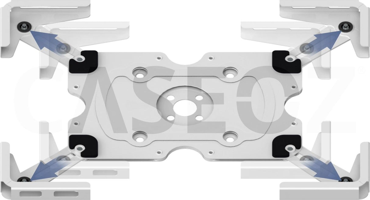 Caseoz® Collection MTO UniVersal Schmick iPad & Tablet Wall Mount Enclosure