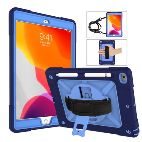 V-Series V2 Rugged 360 Rotation Hand Strap & Shoulder Strap Protective Case for iPad 10.2" 7th-9th Gen