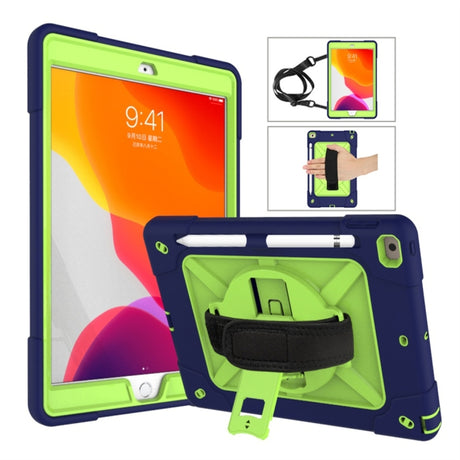 V-Series V2 Rugged 360 Rotation Hand Strap & Shoulder Strap Protective Case for iPad 10.2" 7th-9th Gen