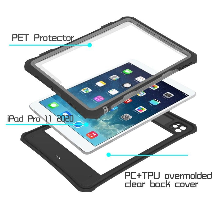 V-Series V3 Waterproof/ Dust Proof Protective Case For iPad Pro 11" 1st-4th Gen/ iPad 10.9" Air 4th-5th Gen